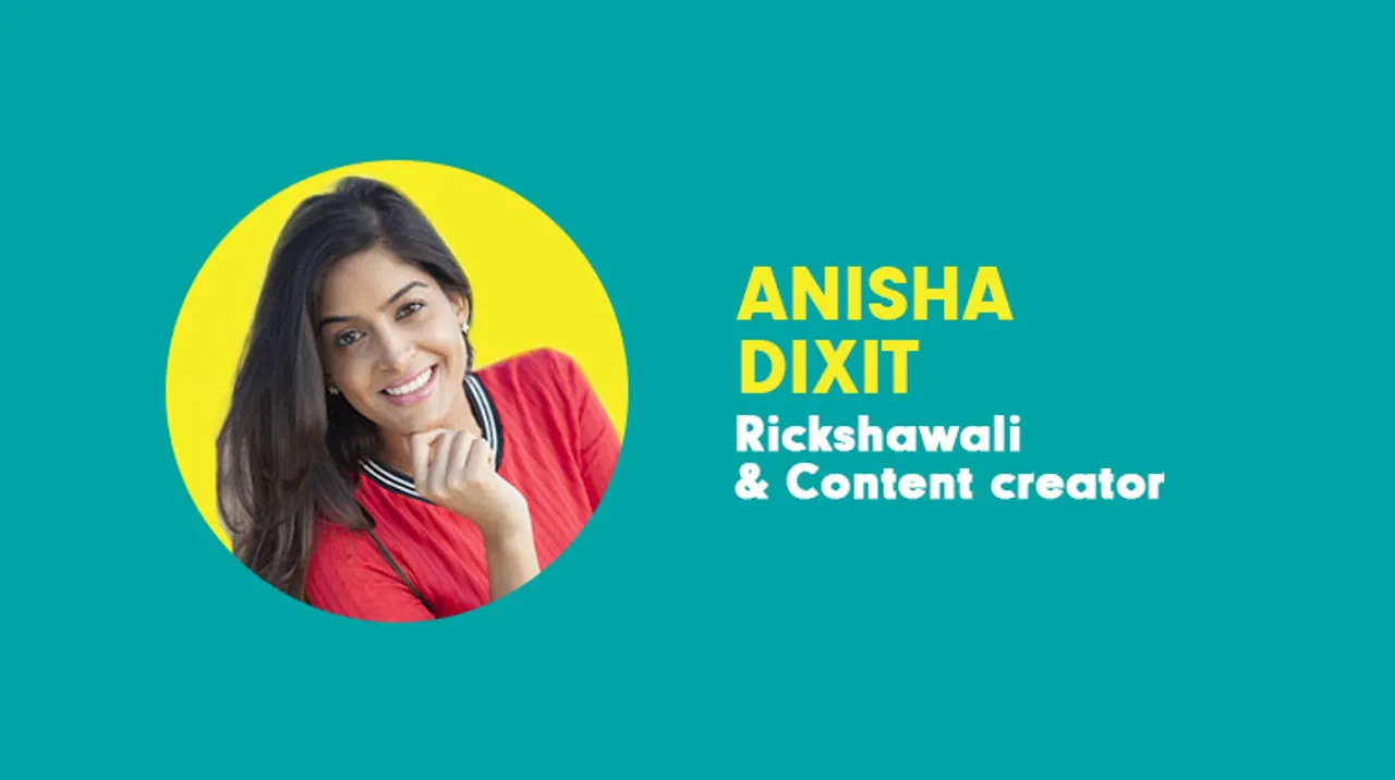 Anisha Dixit aka Rickshawali