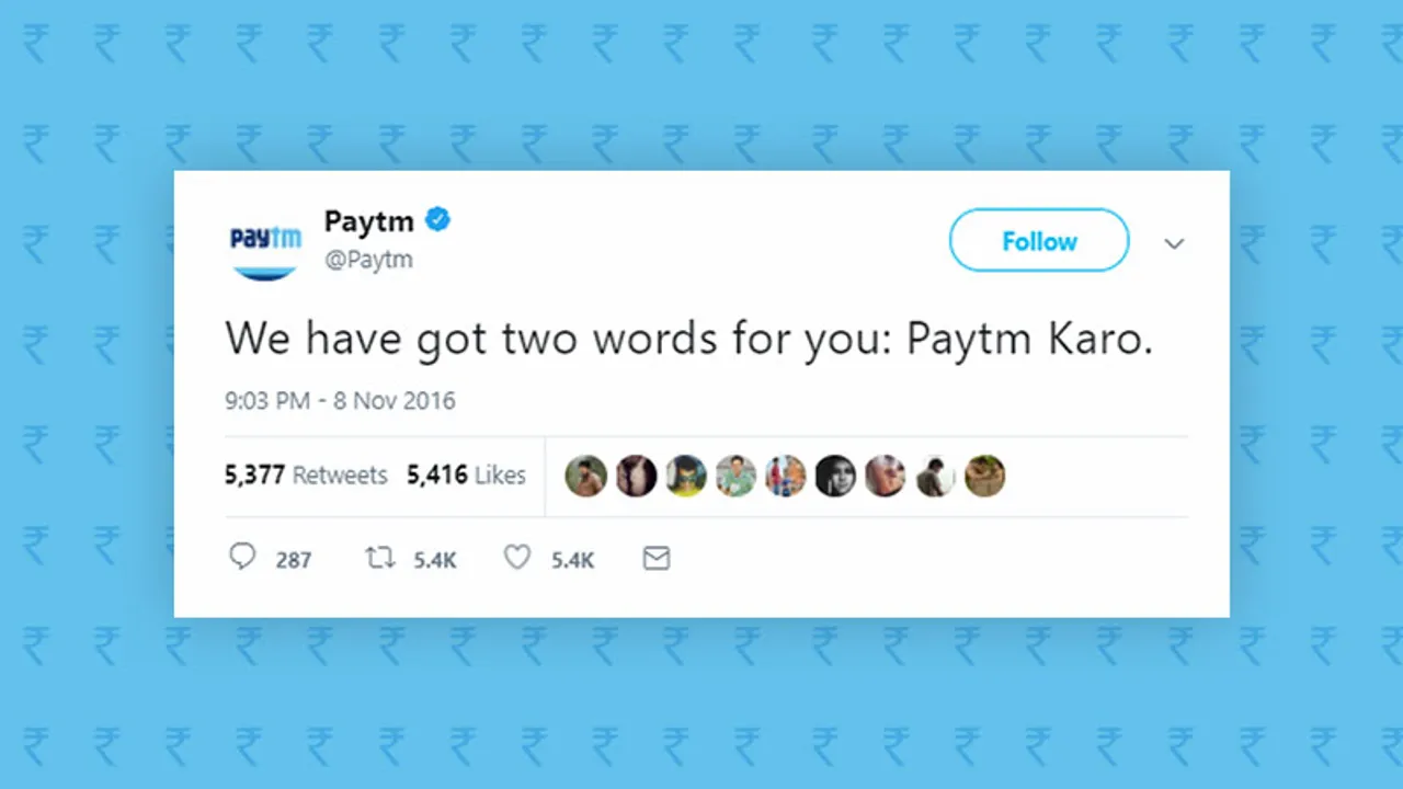 brands that leveraged the demonetization!