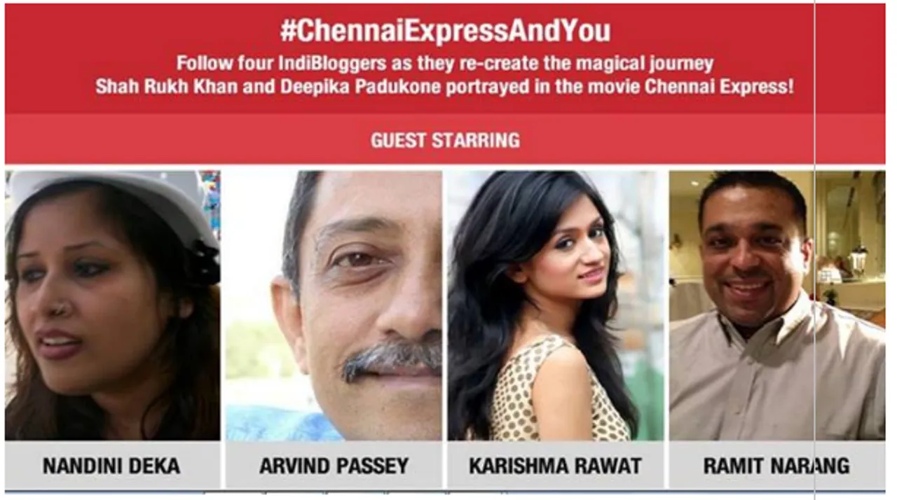 Chennai express with bloggers