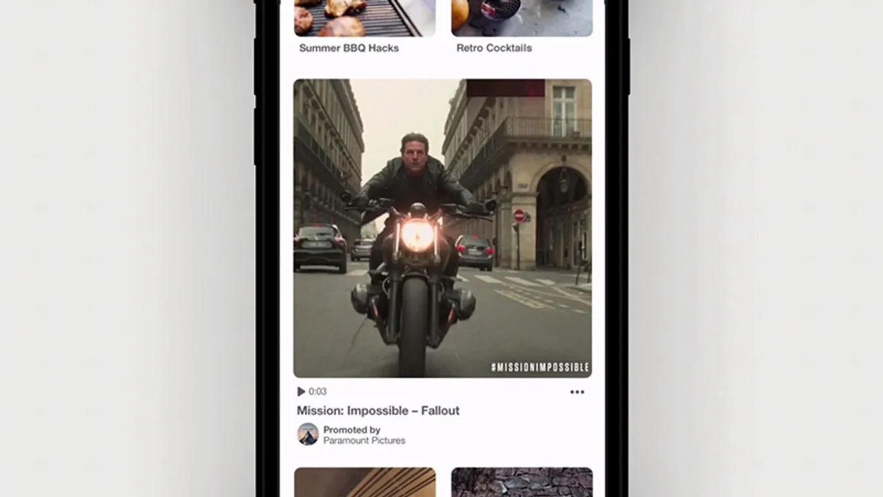 Pinterest Promoted Video