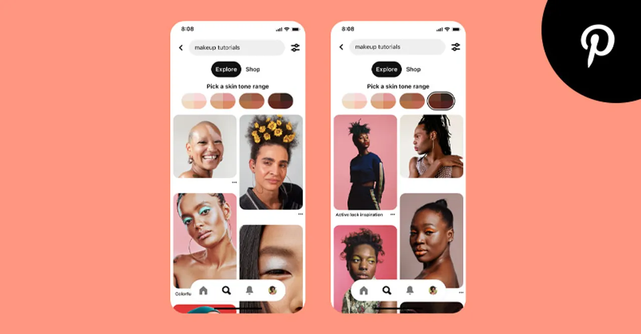 Pinterest skin tone