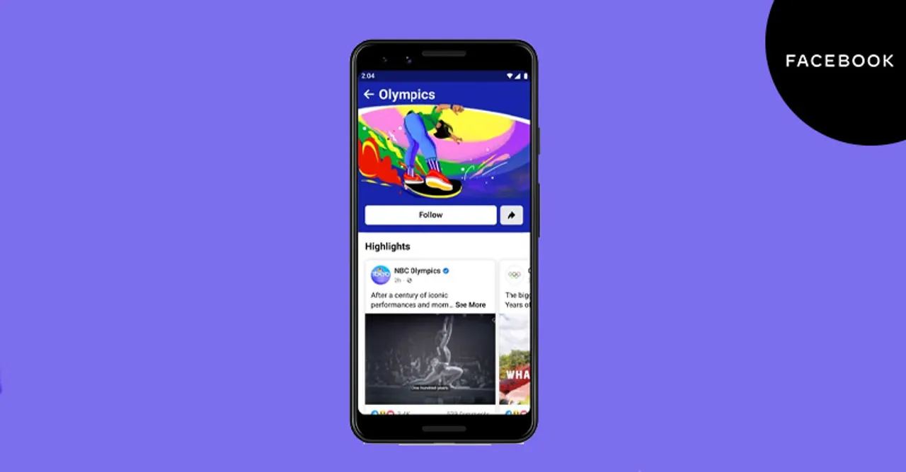 Facebook Olympics 2020