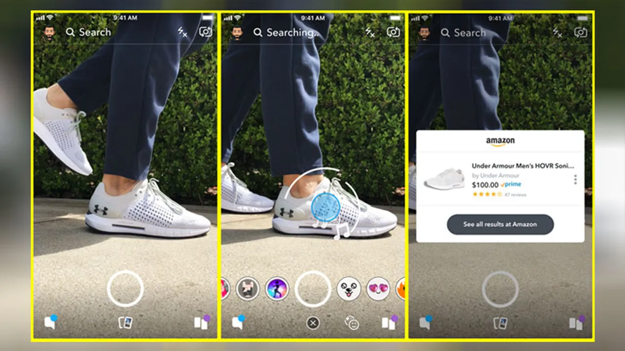 Snapchat Amazon