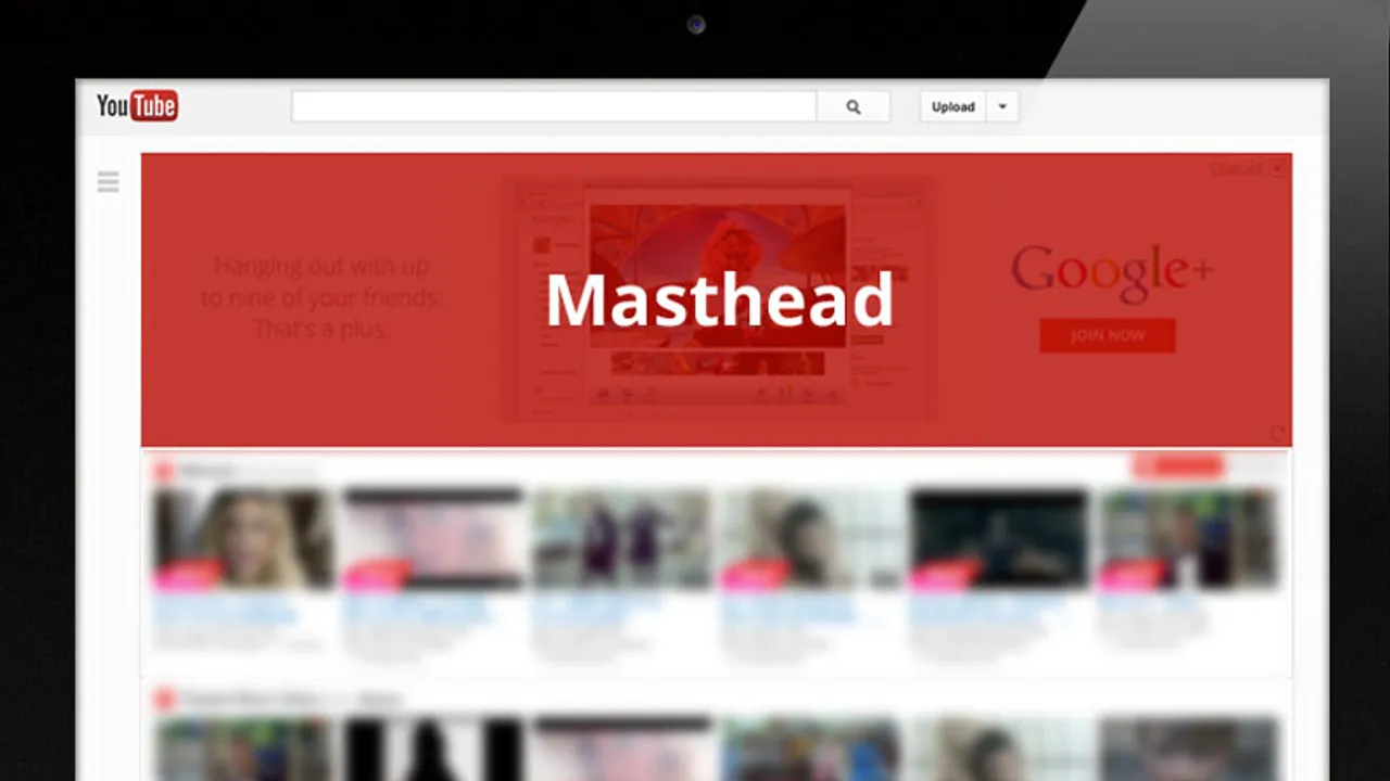 Youtube Masthead