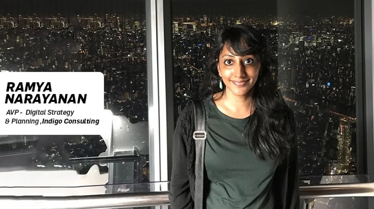 Ramya Narayanan- AVP Digital Strategy And Planning at Indigo Consulting