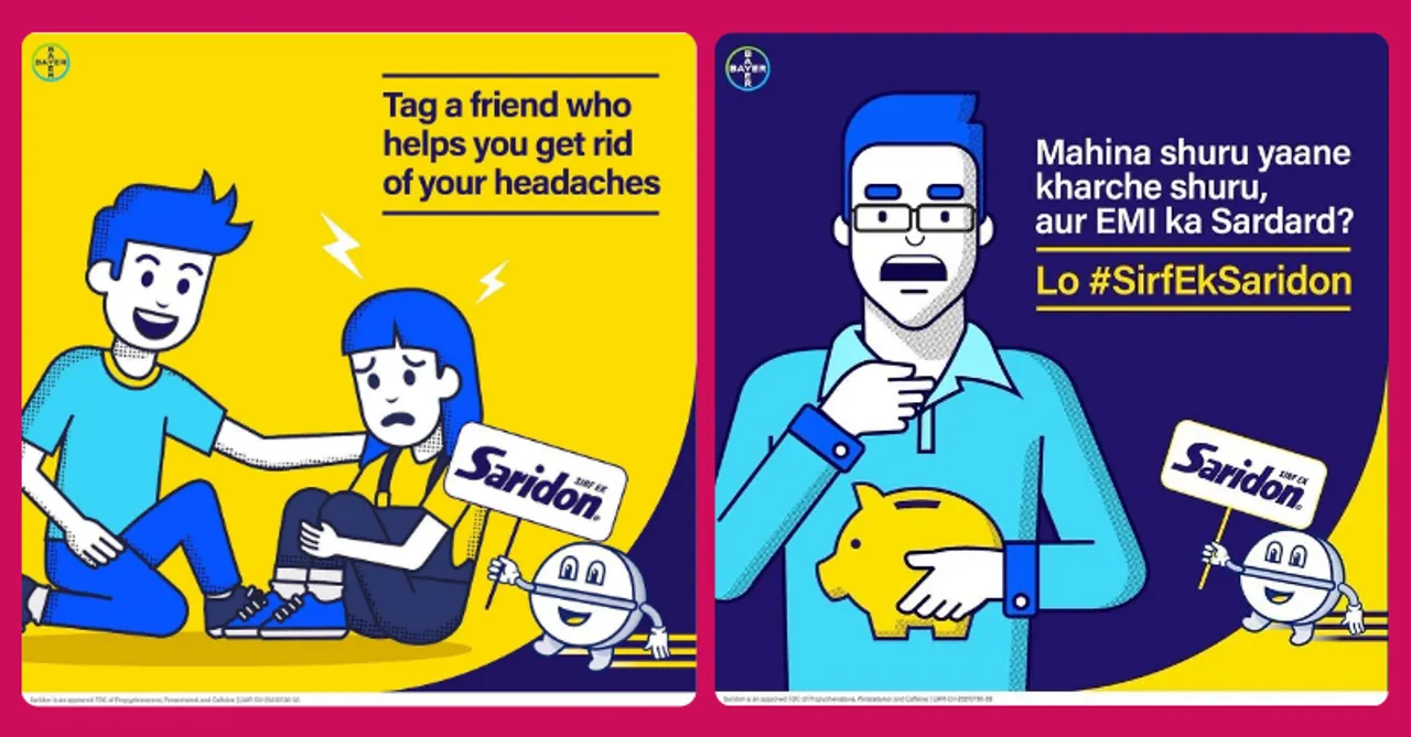 Saridon social media strategy