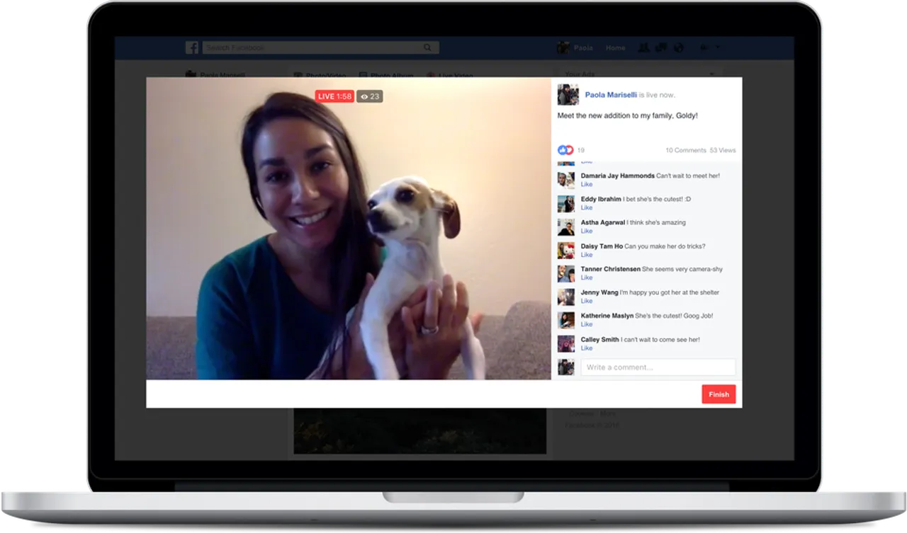 Facebook Live now available for all desktop users