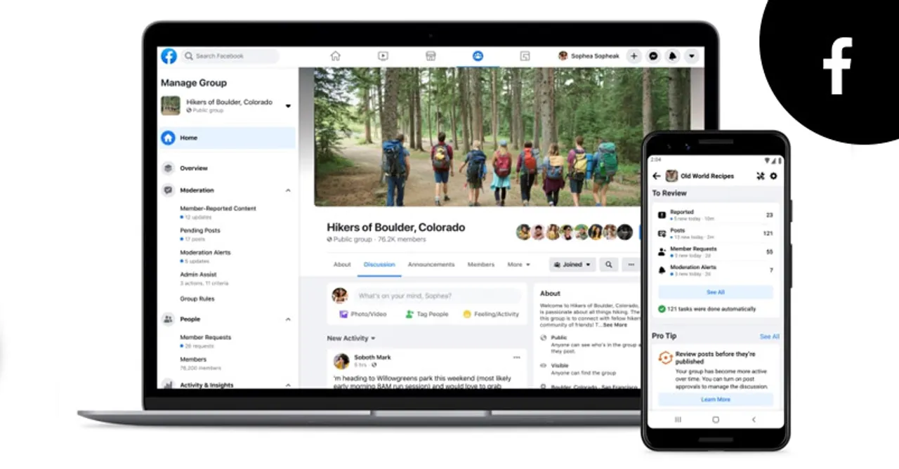 Facebook Group admins