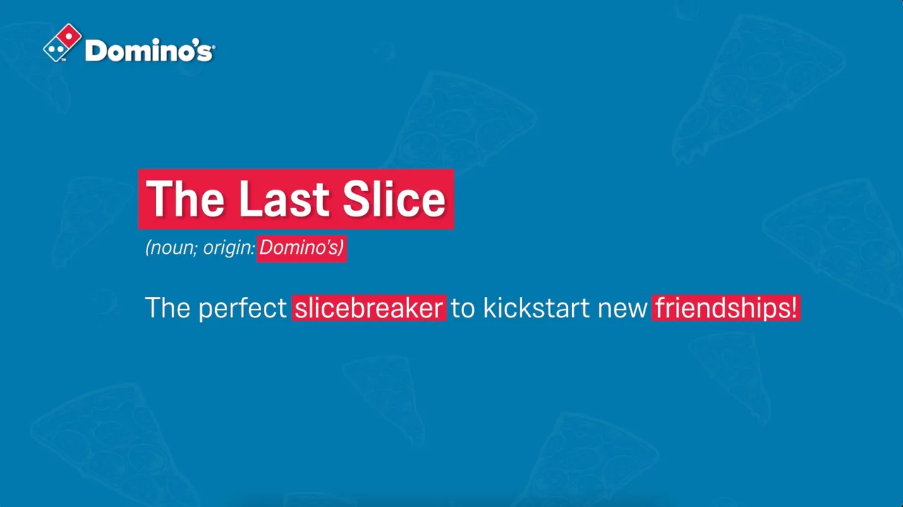 #TheLastSlice Domino's