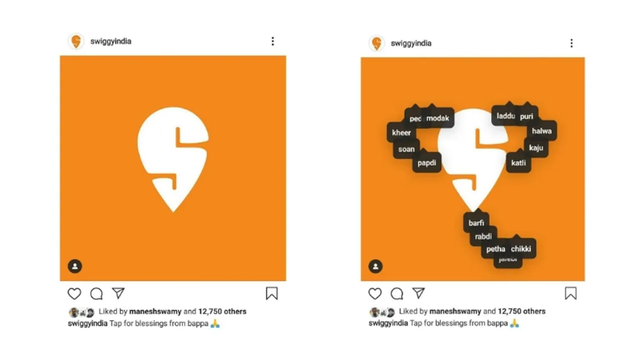 Instagram tap posts
