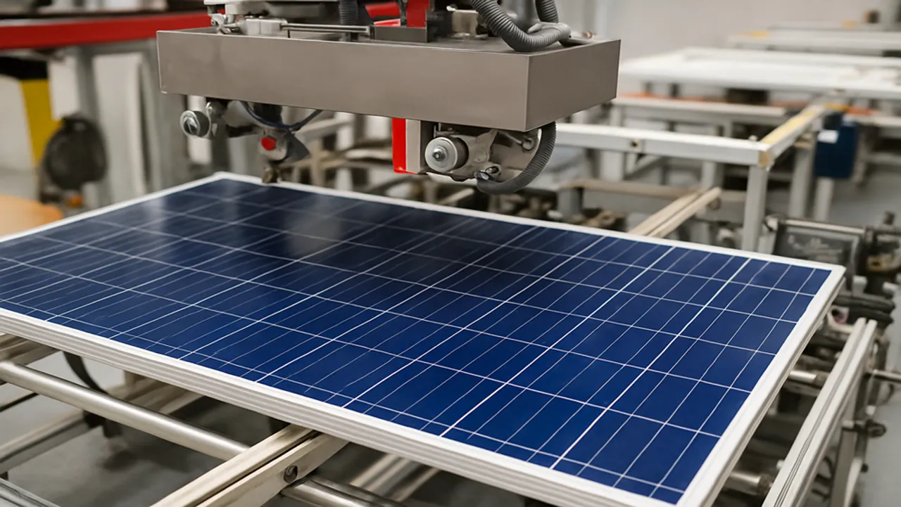 Indosol Solar secured 114 acres at Ramayapatnam and planned to expand downstream solar manufacturing capacity to 10 GW by 2027. 