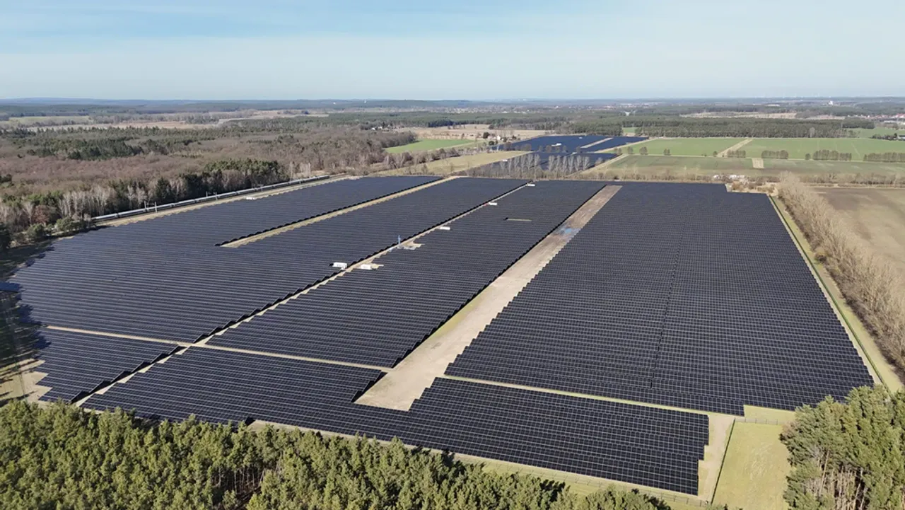The Wiesenhagen solar park has become Trianel’s largest, covering 48 hectares with Trina modules and Huawei inverters. 
