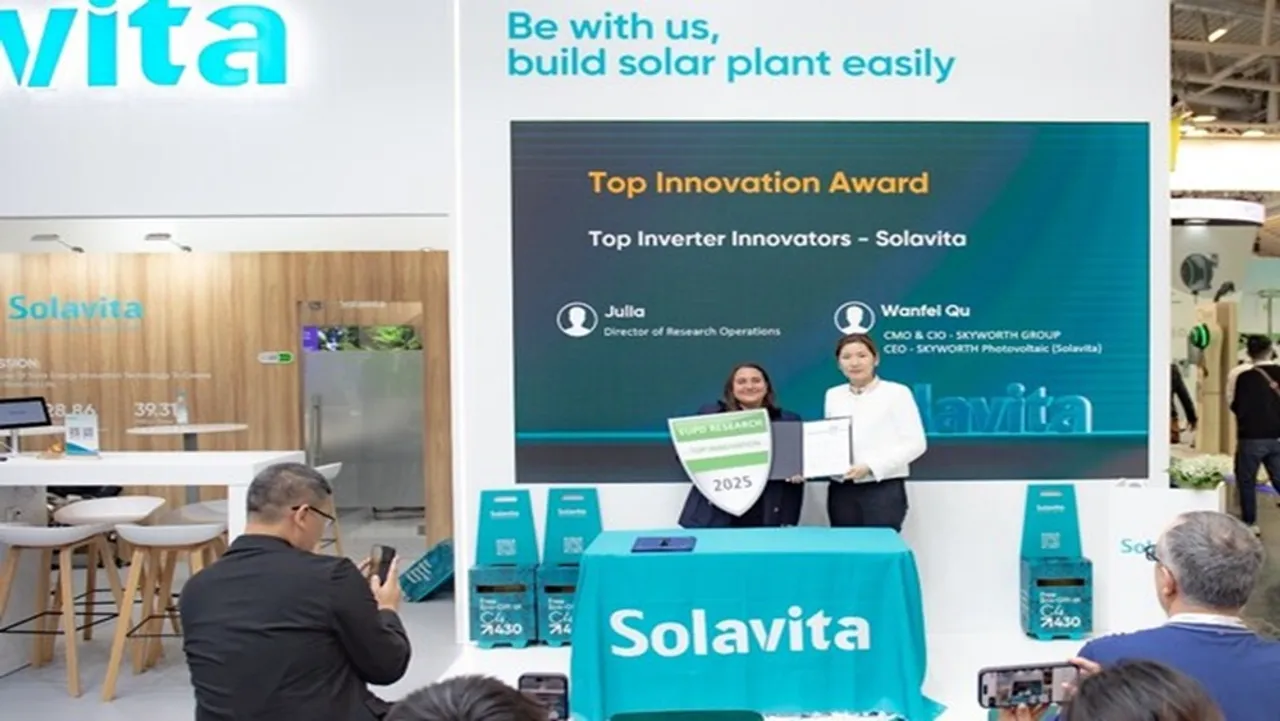 Solavita received EUPD Research awards for innovation and sustainability during its product showcase in Munich. 