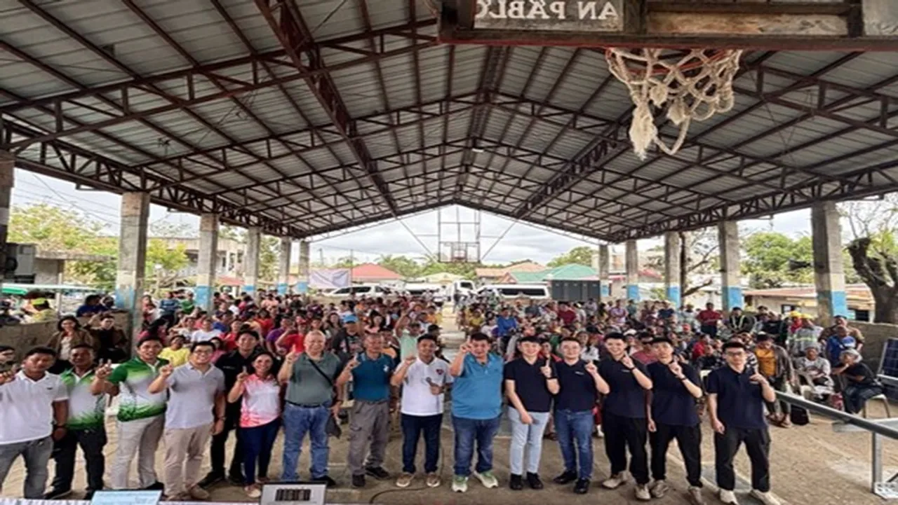 The Limbauan Solar Power Project employed over 500 workers during peak construction and included a dedicated 4.73 km transmission line.