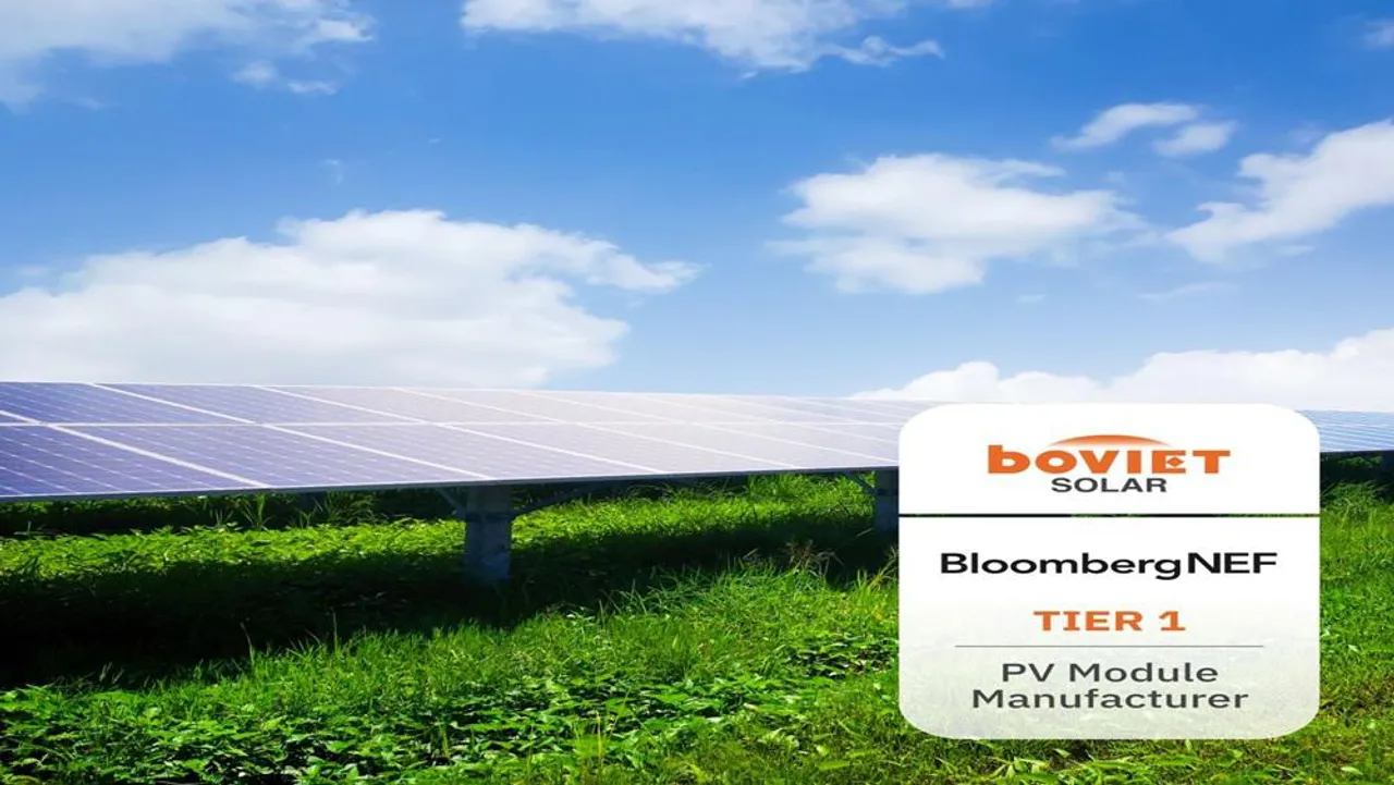 Boviet Solar has met BloombergNEF’s criteria by supplying over 5.0 MW self-branded modules to six bank-financed projects. 
