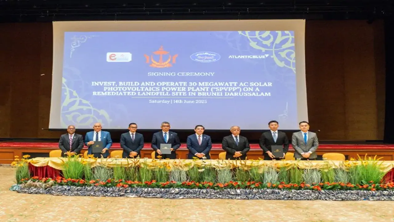 Seri Suria Power has signed three agreements to execute Brunei’s largest solar PV plant on a remediated landfill by 2026. 