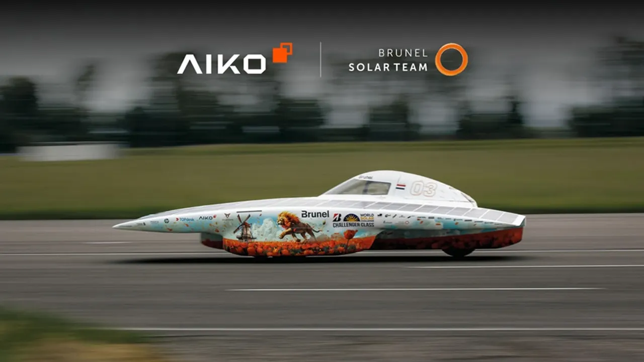 AIKO’s N-Type ABC cells with 27.2% efficiency have supported Brunel Solar Team’s energy optimization across challenging terrain.