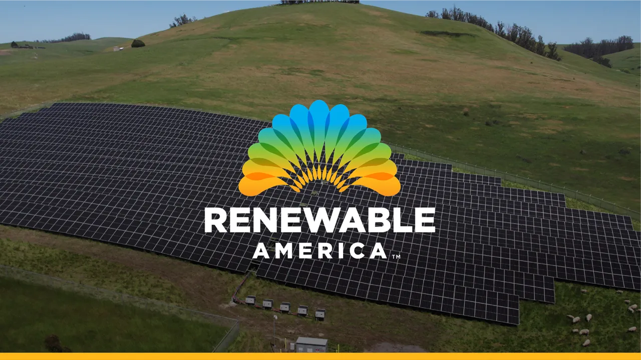A new analemma-shaped logo has reflected Renewable America’s role in advancing community-based solar and storage projects in California.