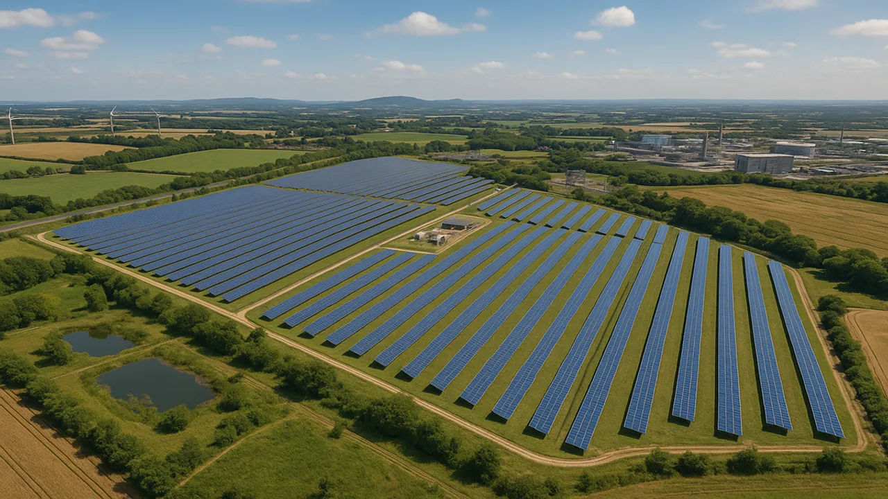 Frodsham Solar includes 80 hectares of habitat works and 5.1 km of new permissive access routes.