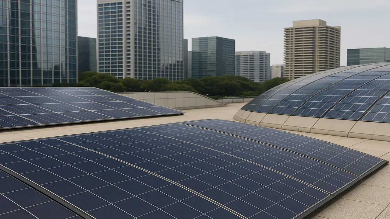 Japan has launched rooftop, window, and stadium projects using perovskite panels to decentralize electricity generation.