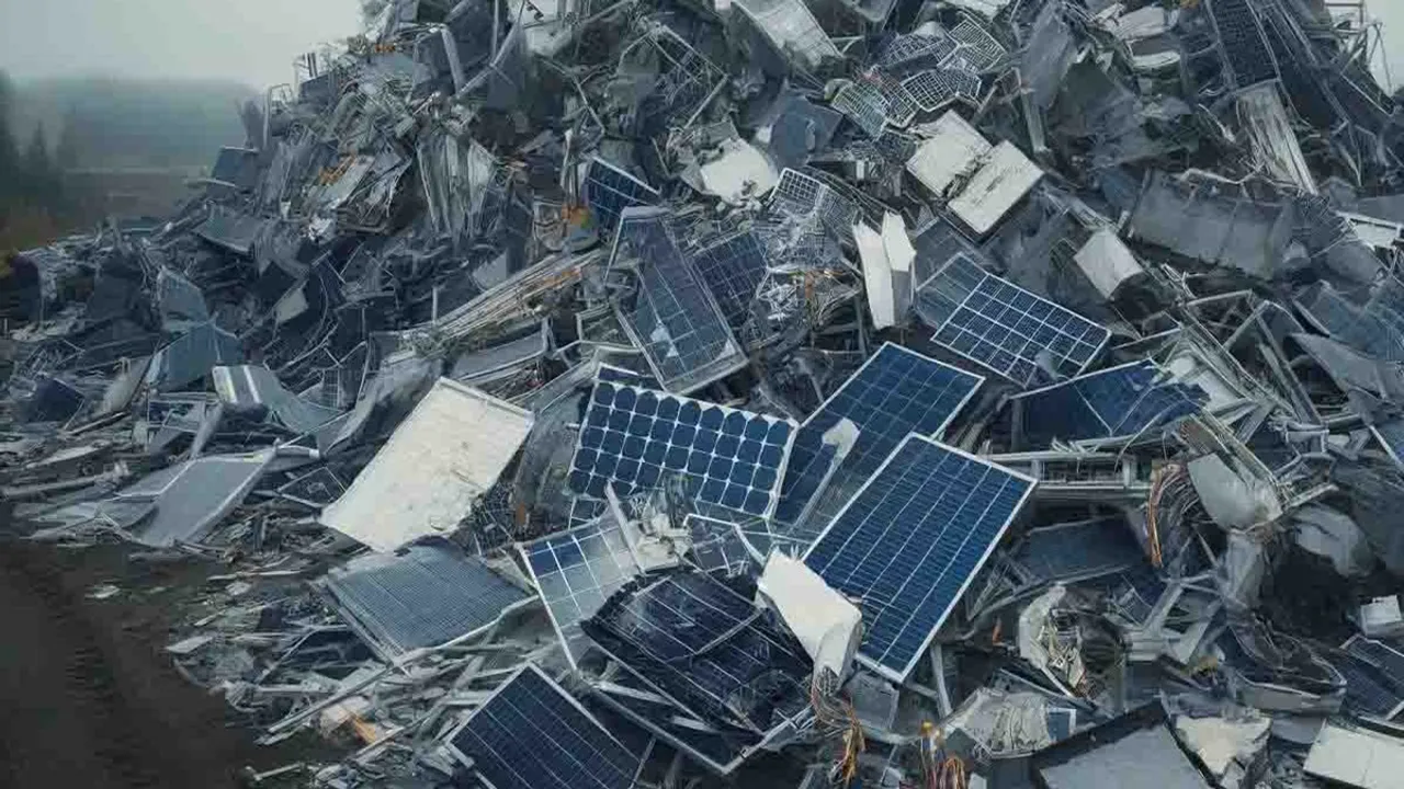 Lithium Universe has secured global rights to use Macquarie’s microwave-based solar panel delamination method. Image Source:  Lithium Universe