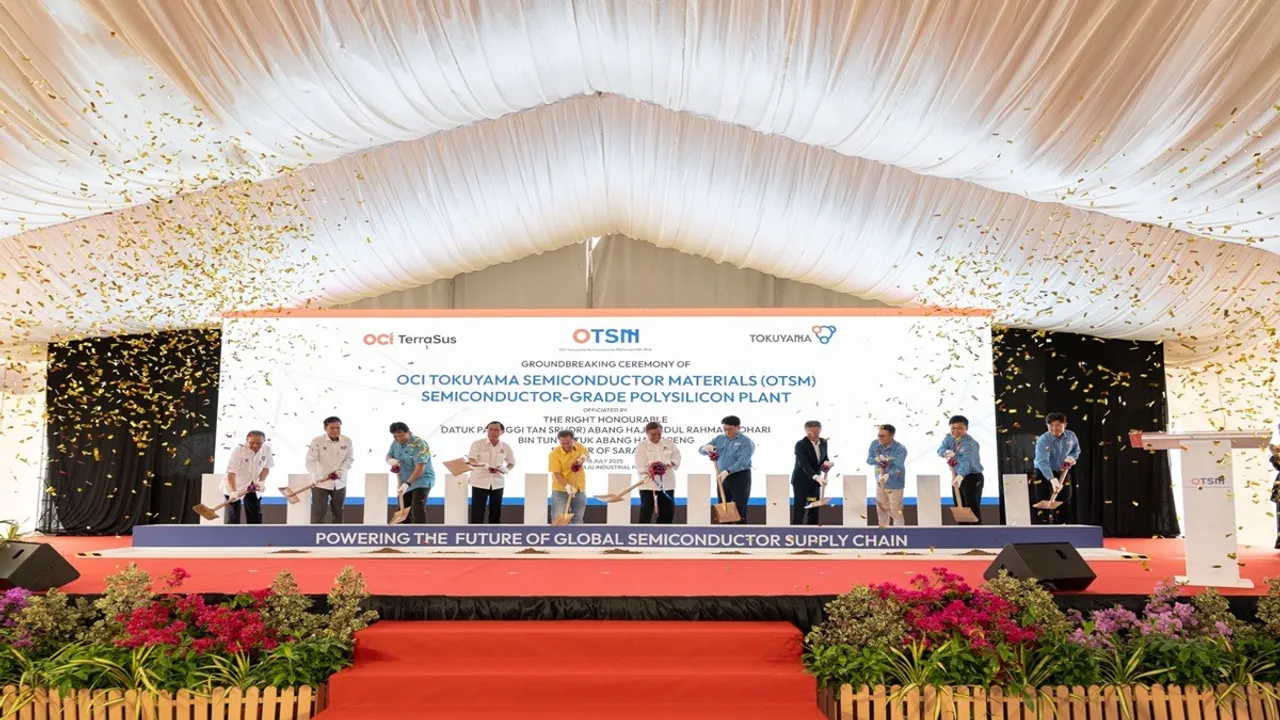 OTSM was formed to supply semiconductor-grade polycrystalline silicon using clean energy sources in Malaysia.