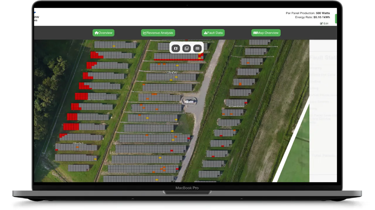 Insight 2.0 has scanned gigawatts of PV sites using manned aircraft to improve resolution and efficiency.