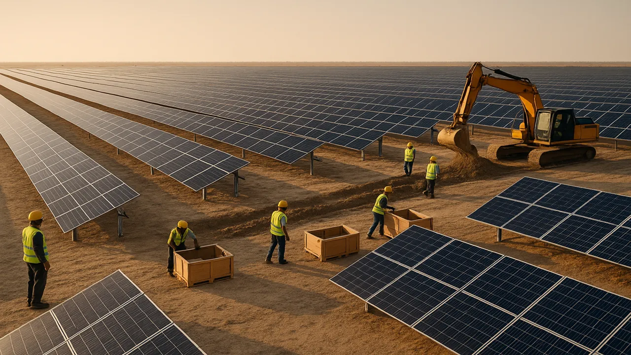 The TotalEnergies 1 GW solar project in Basra has entered construction, with 250 MW to be operational by year-end.The TotalEnergies 1 GW solar project in Basra has entered construction, with 250 MW to be operational by year-end.
