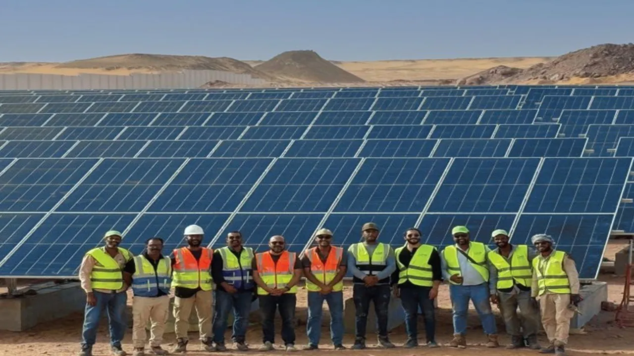 The Kufra solar plant has lowered diesel use by 545,000 liters and reduced emissions by 1,300 tons annually since commissioning.