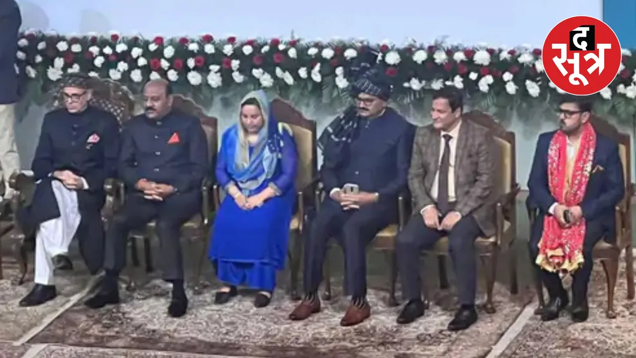 Jammu and Kashmir Omar Abdullah CM oath 5