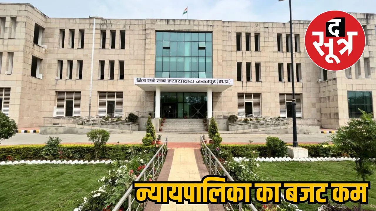 न्यायपालिका का बजट कम