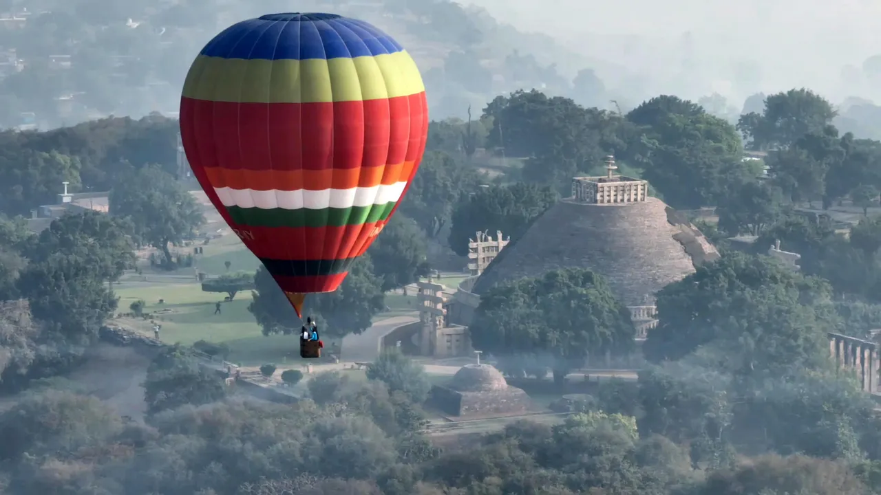 Hot Air Balloon Show Sanchi