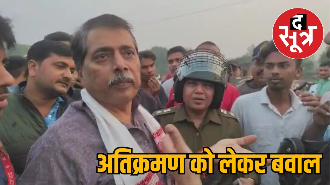  BJP MLA Pradeep Patel arrested 