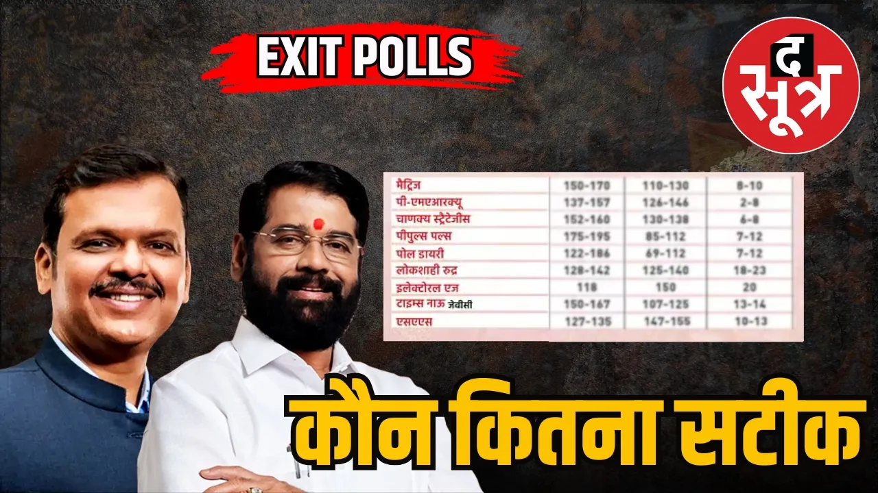Maharashtra election exit poll