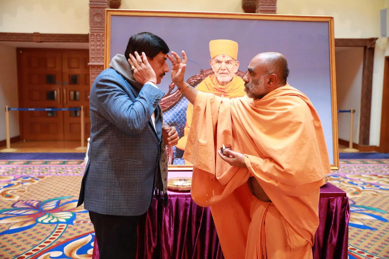 CM Mohan Yadav interacted with 