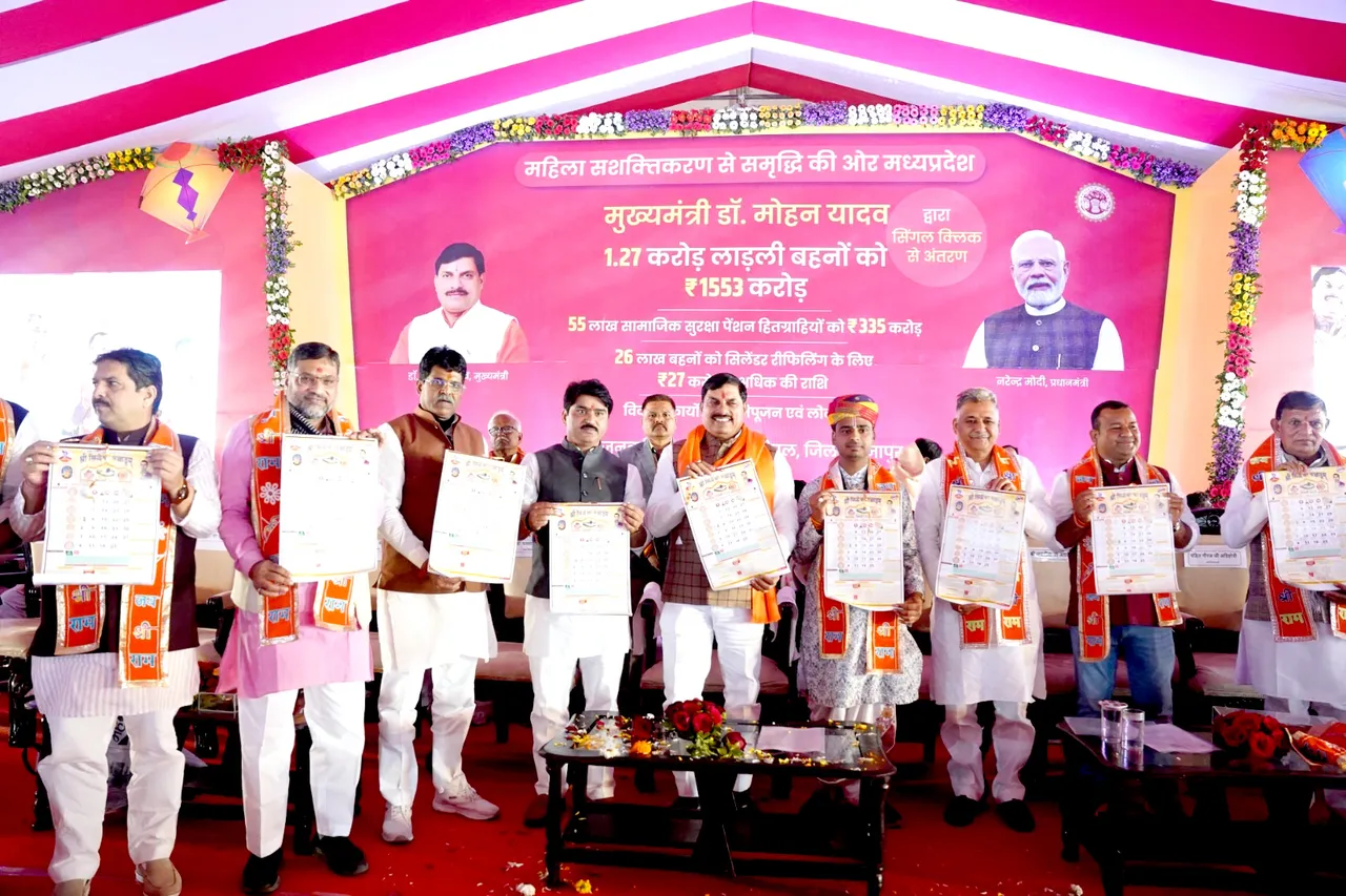 CM Mohan Yadav Shajapur transferred amount accounts Ladli Behna Scheme
