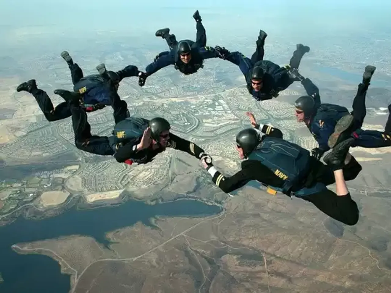sky diving 1