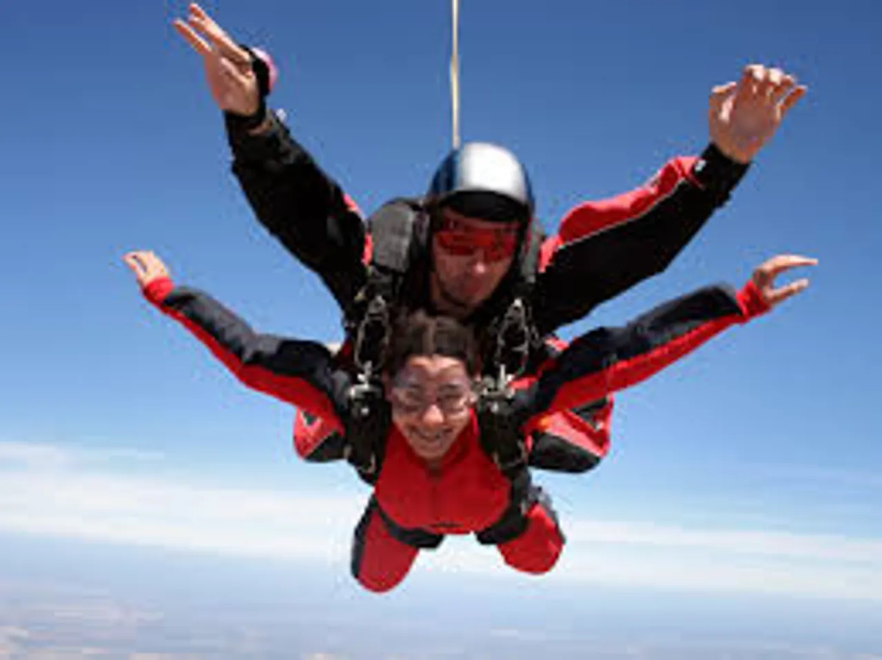 sky diving 0