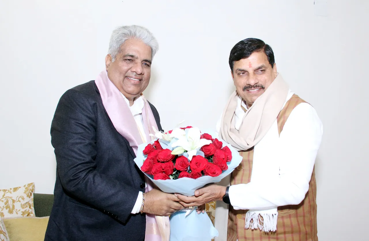 सीएम मोहन यादव और पर्यावरण, वन एवं जलवायु परिवर्तन मंत्री भूपेंद्र यादव