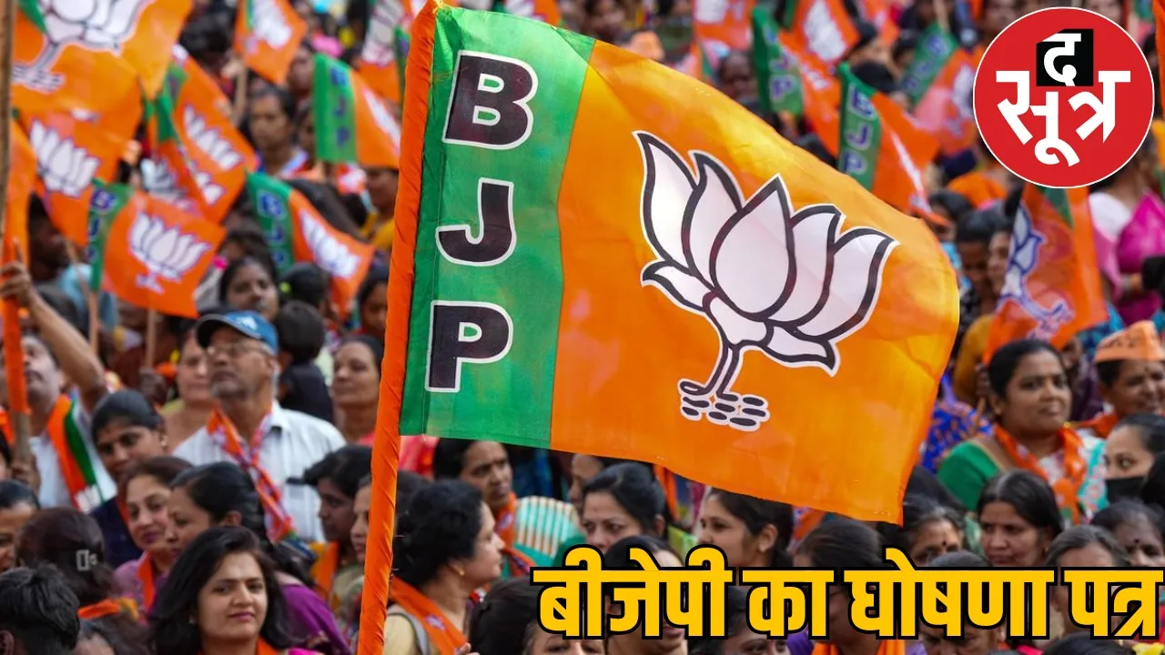bjp manifesto