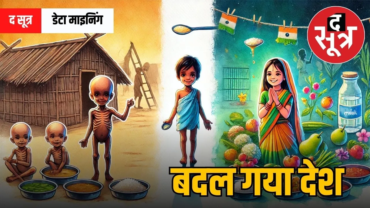Picture of India changed thirty years