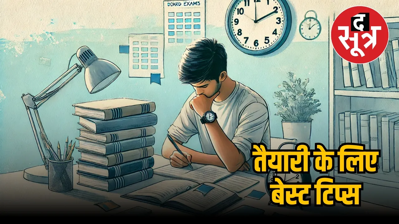 बोर्ड एग्जाम स्टडी टिप्स