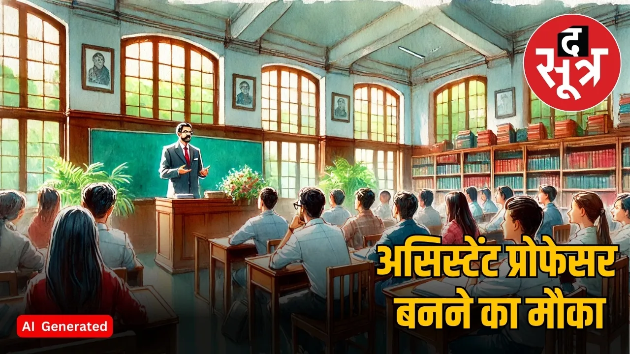 असिस्टेंट प्रोफेसर भर्ती