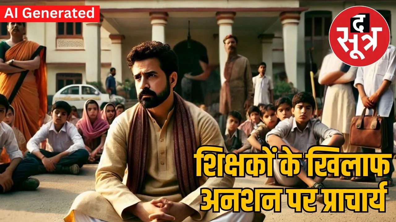 bhind-teacherstrike-against-gutkha