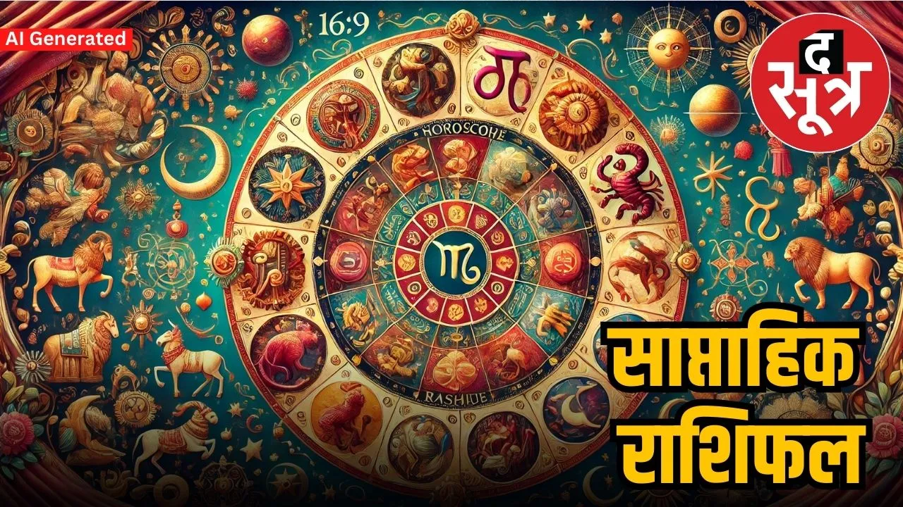 साप्ताहिक राशिफल (26 मई 2025 से 1 जून 2025)