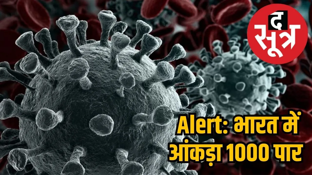 1009 active covid cases in India
