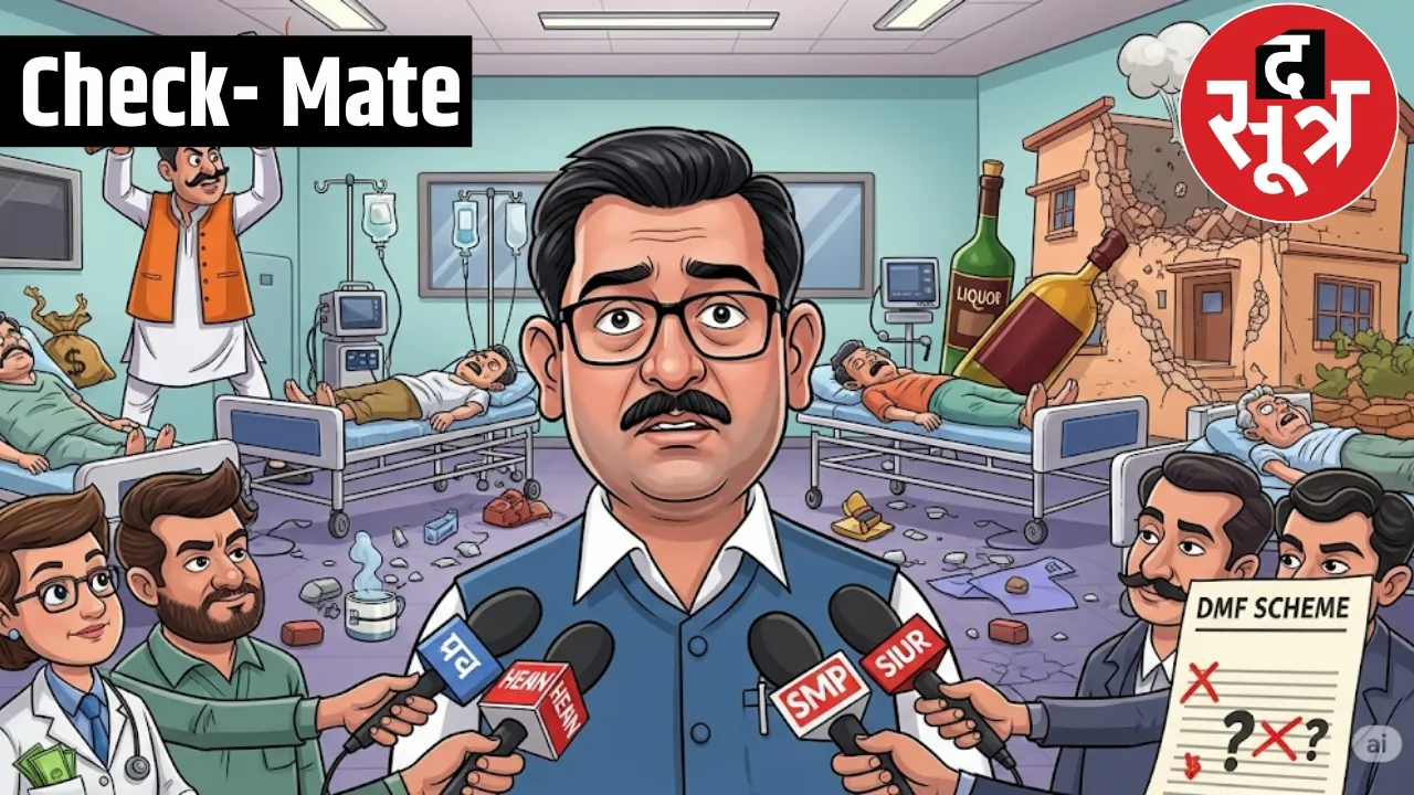 Check- Mate Journalist Prafull Pare Chhattisgarh the sootr