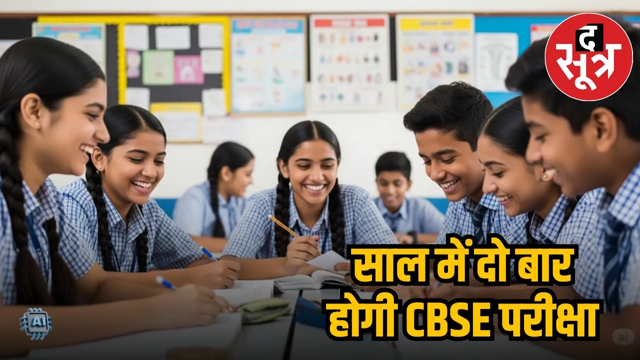 CBSE EXAM TWICE A YEAR