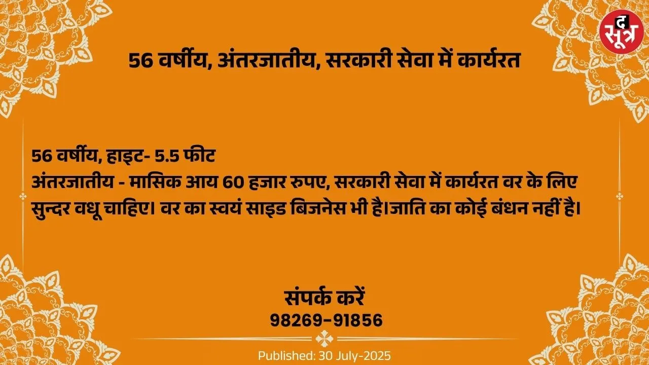 वर चाहिए