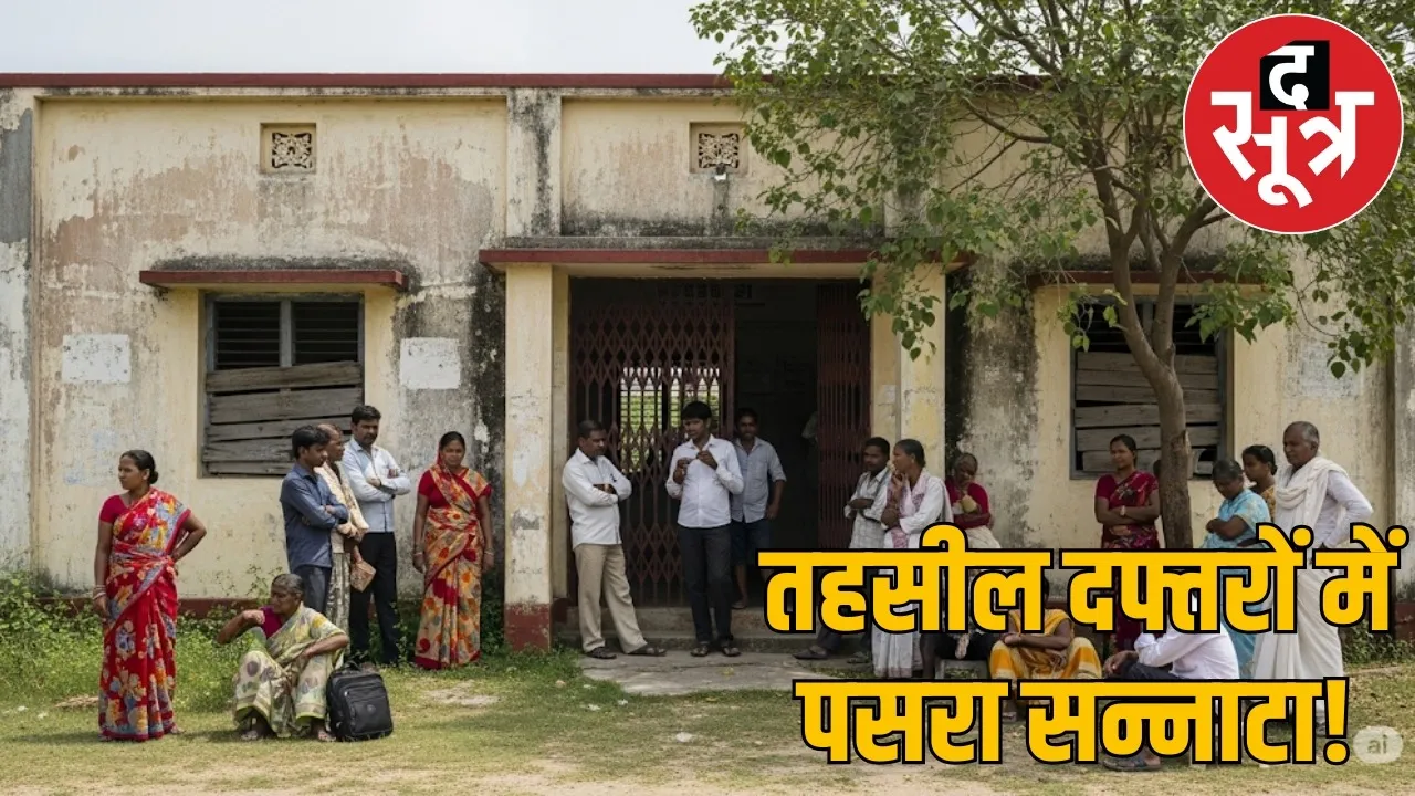 CG-tehsildar-strike-2025-17-demands-revenue-work-halted the sootr